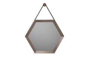 Kent 500x433mm Hexagonal Mirror - Bronze
